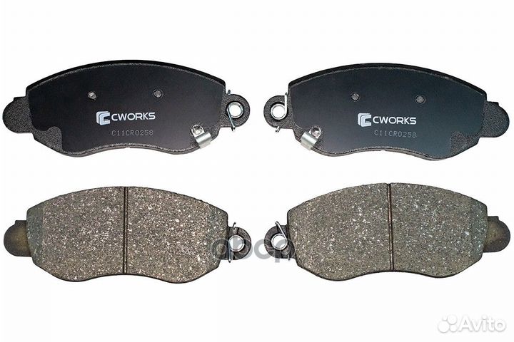 Тормозные колодки передние, Low Metallic C11CR0