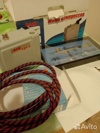 Аэрограф с компрессором