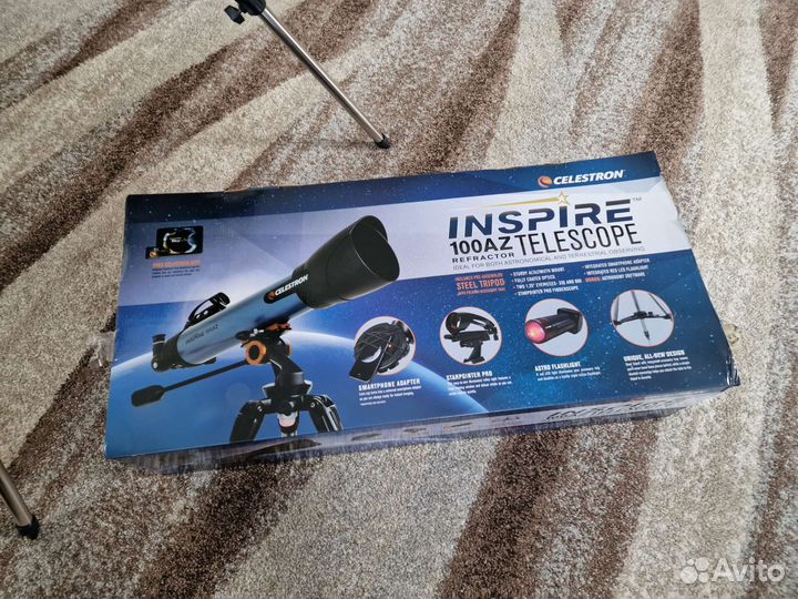 Телескоп Celestron Inspire 100 AZ