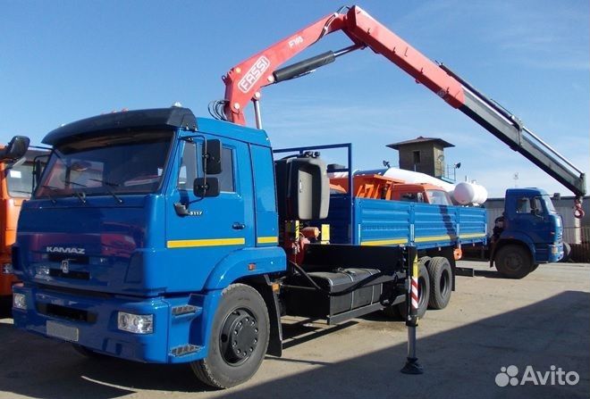 КАМАЗ 65117-23010-50 с КМУ, 2024