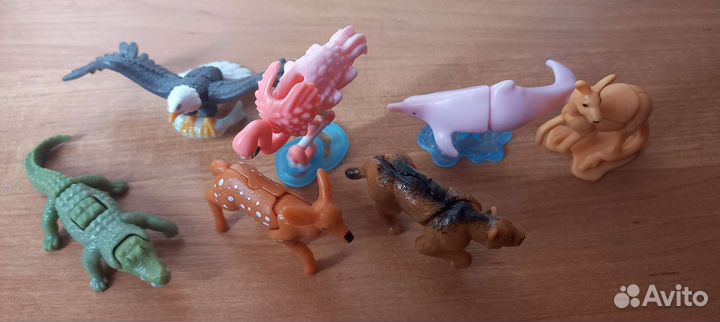 Игрушки из киндера сюрприза natoons