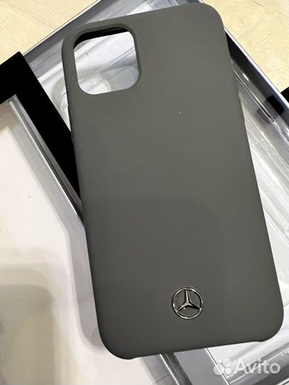 Чехол на iPhone 11 pro новый серый