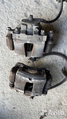 Суппорт тормозной передний левый hyundai elantra