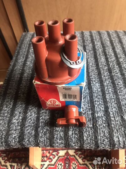 Крышка трамблера и бегунок audi 100-1.8-1.6