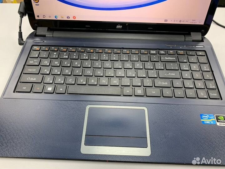 Ноутбук DNS Core i5-3210M 3.1Ghz/ SSD 256Gb