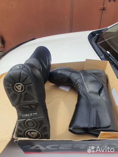 Мото ботинки