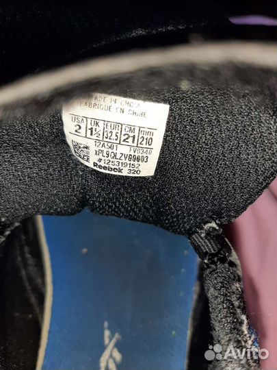 Кроссовки reebok для мальчика