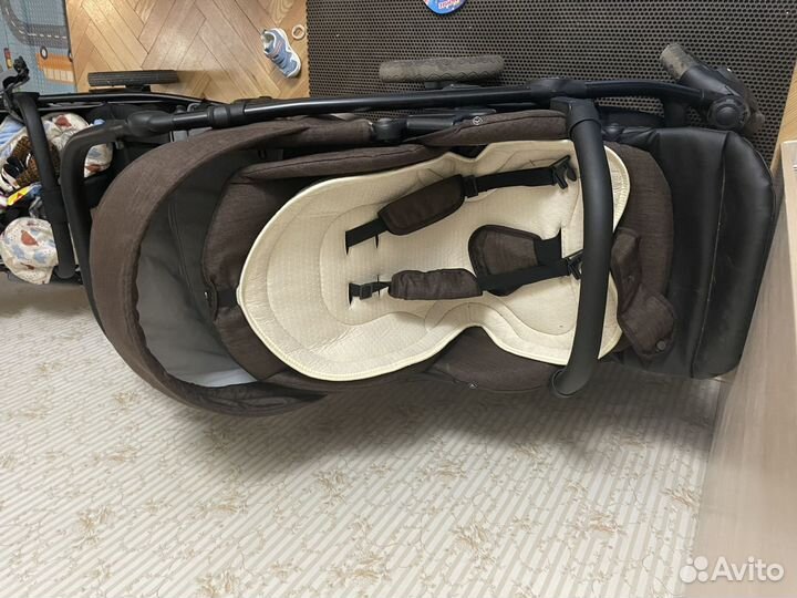 Коляска 2 в 1 Tutis Nanni Leather 2023