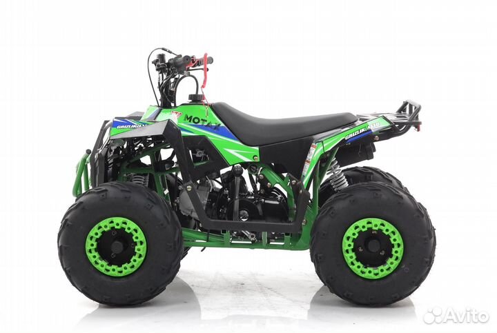 Детский квадроцикл 110 кубов Grizlik A110 зеленый