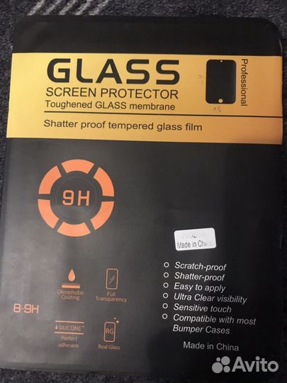 Защитное стекло на iPad 2,3,4