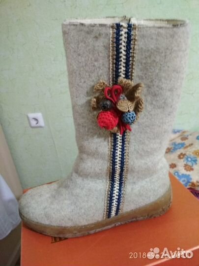 Сапоги войлочные