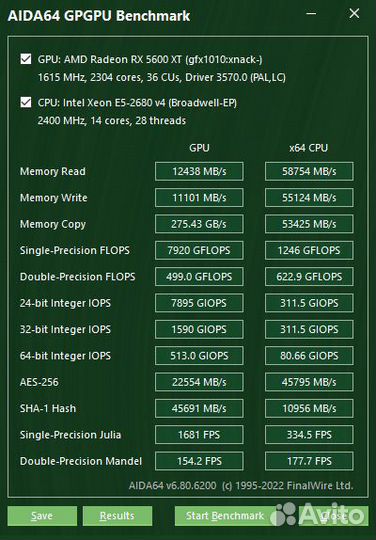 Игровой компьютер, 14 ядер, RX 5600XT
