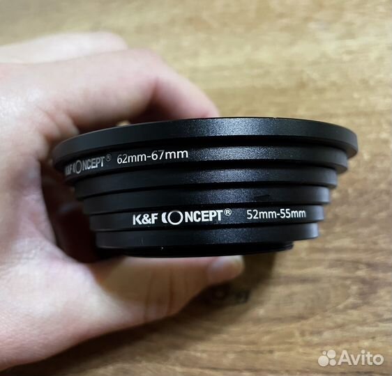 Переходные повышающие кольца для объектива