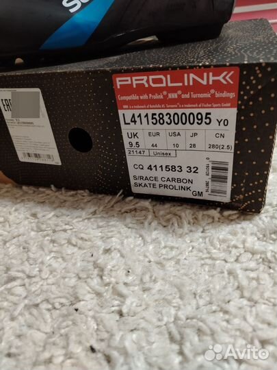 Лыжные ботинки salomon s race