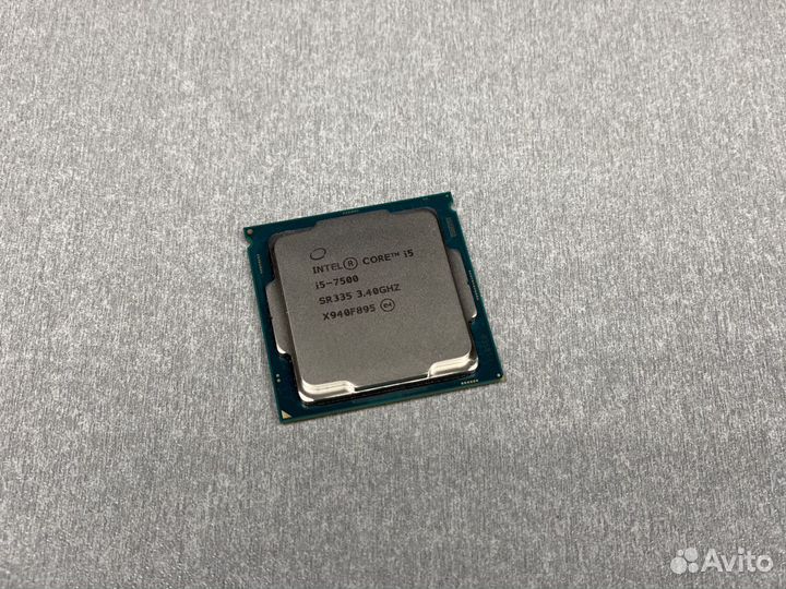 Процессор intel core i5 7500
