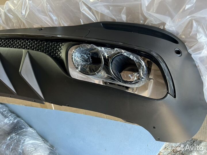 Диффузор w167 GLE 53 AMG black