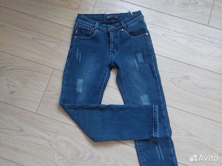 Тёплые джинсы 134
