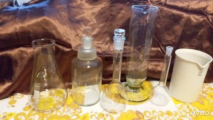 Лабораторная (химическая ) посуда времен СССР