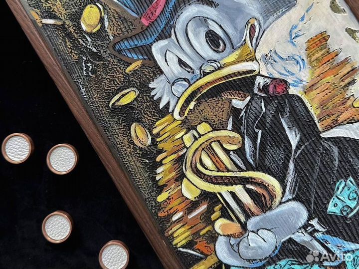 Нарды с индивидуальной гравировкой