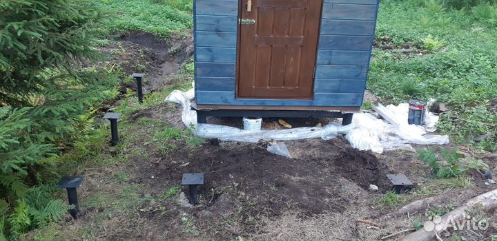 Установка винтовых свай