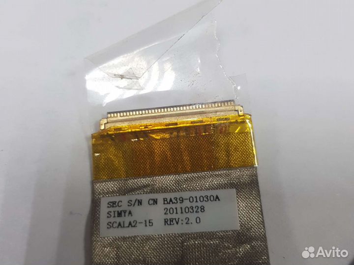 Шлейф матрицы samsung r520