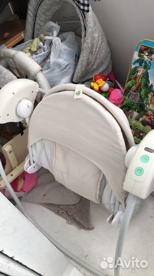 Шезлонг электрический с музыкой