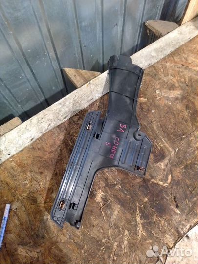 Задняя накладка порога Hyundai Sonata 5