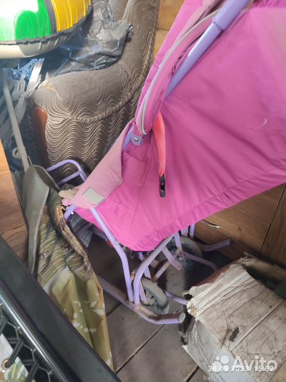 Детские санки на колесах