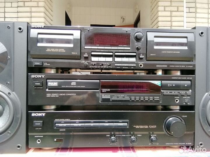 Музыкальный центр sony