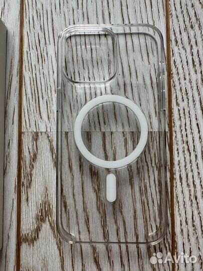 Чехол iPhone 14 pro max clear case magsafe