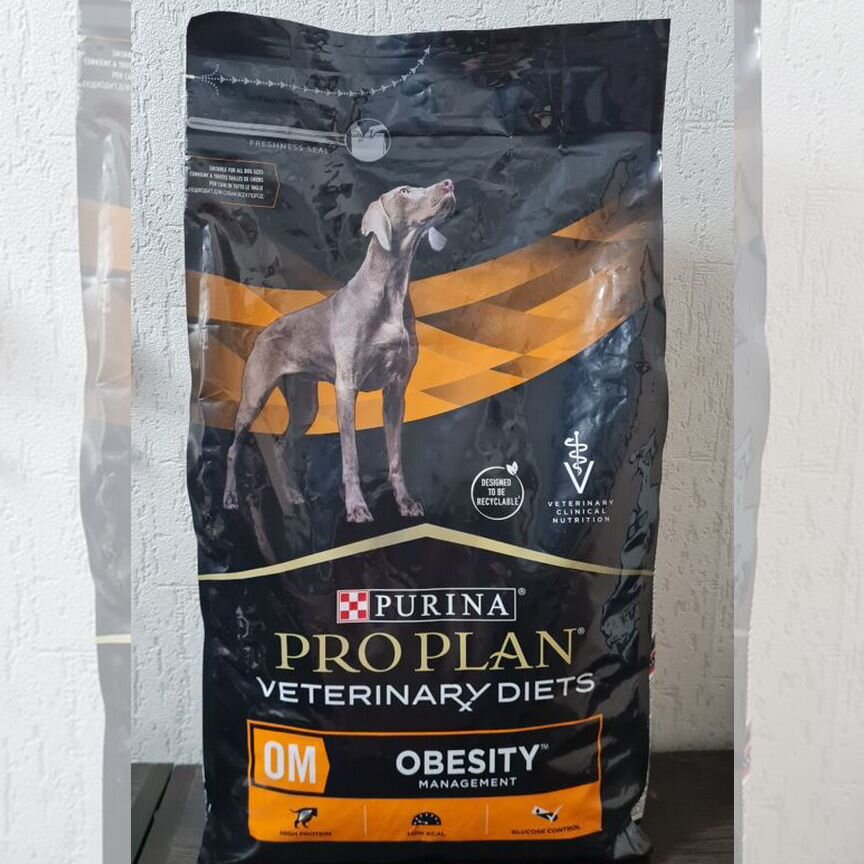 Корм для собак Pro Plan Veterinary diets OM 3 кг