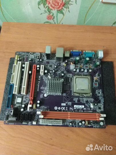 Материнская плата + процессор