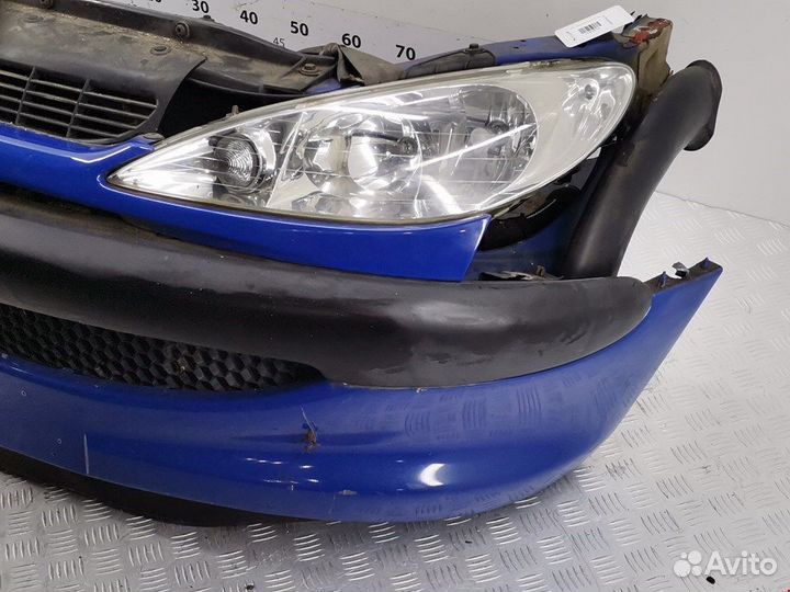 Бампер (ноускат) для Peugeot-Citroen 206