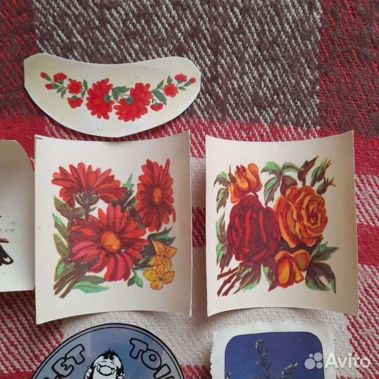 Переводки, наклейки СССР