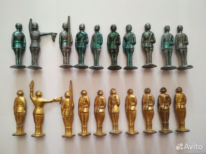 Солдатики СССР. Столбики. зми и Прогресс