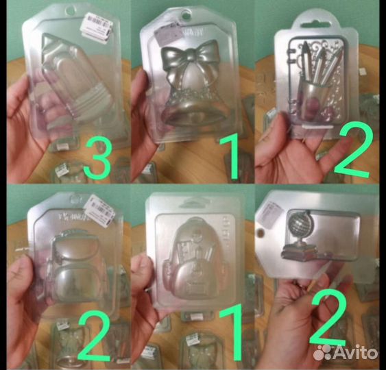 Формы для мыла и шоколада