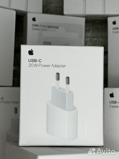 Быстрая зарядка iPhone 20w + шнур