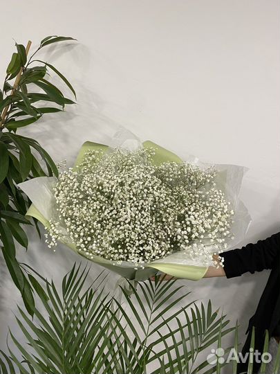 Букет из гипсофилы