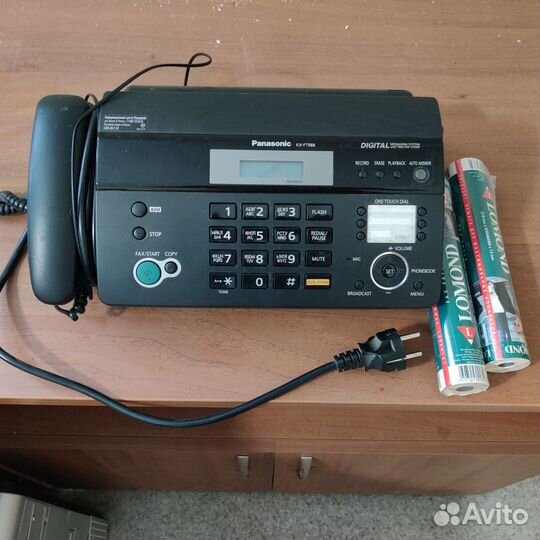Факс panasonic kx ft 988