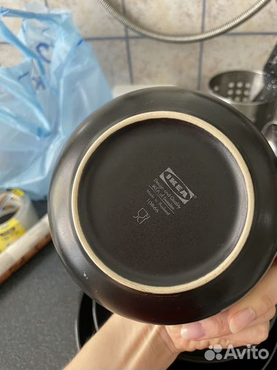 Набор тарелок и кружек икеа