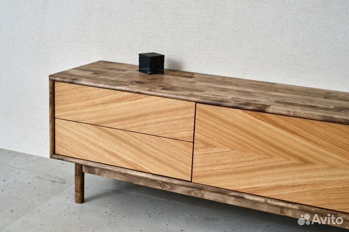 Тумба под тв Kyoto из массива дерева 180х51х40 см