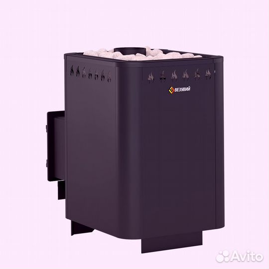 Печь Для Бани Везувий Русичъ Антрацит 16 (дт-3С)