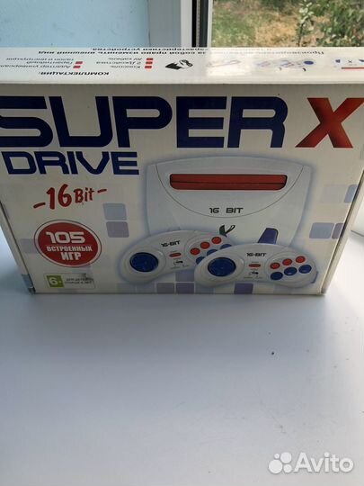 Игровая приставка Sega Super Drive X 105игр