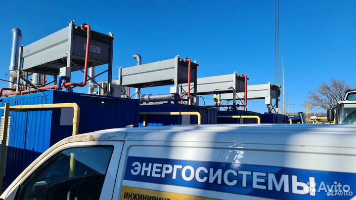 Газопоршневая электростанция 530 кВт, PSG530MAN