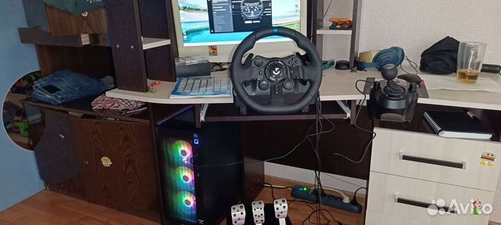 Игровой руль logitech g923