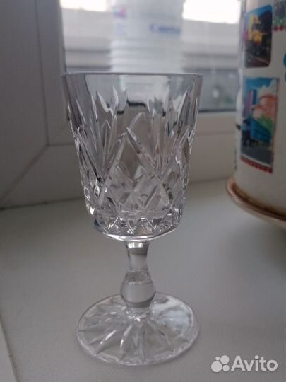 Хрустальные рюмки на ножке СССР