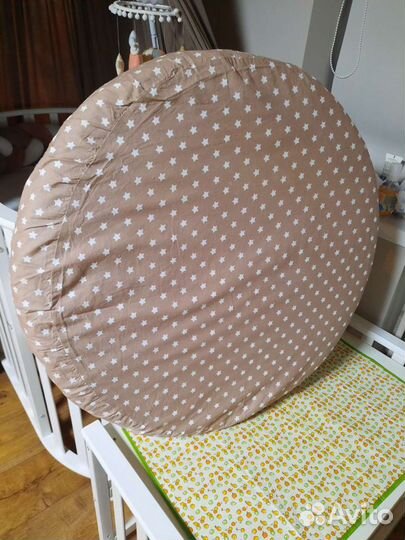 Круглый матрас (в круглую кроватку)