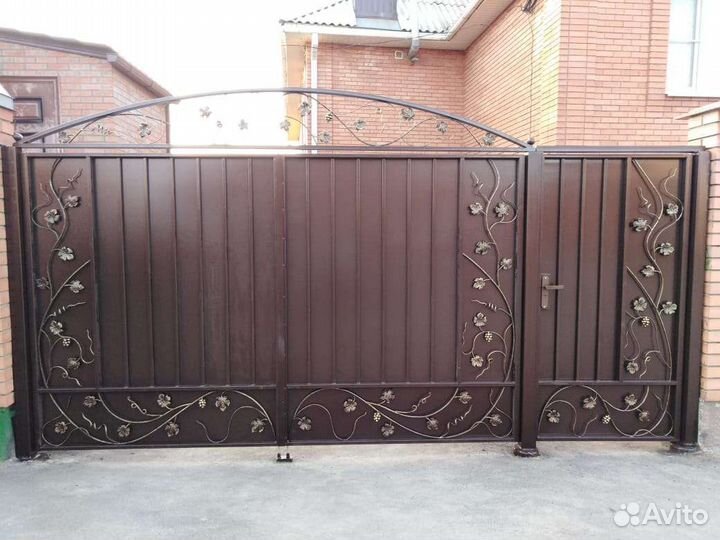 Ворота распашные 