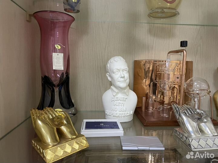 Декор для интерьера, вазы стекляные