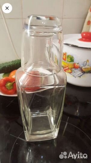 Графин стекло новый